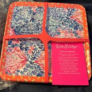 Lilly Pulitzer plates